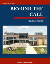 Beyond the Call Concert Band sheet music cover